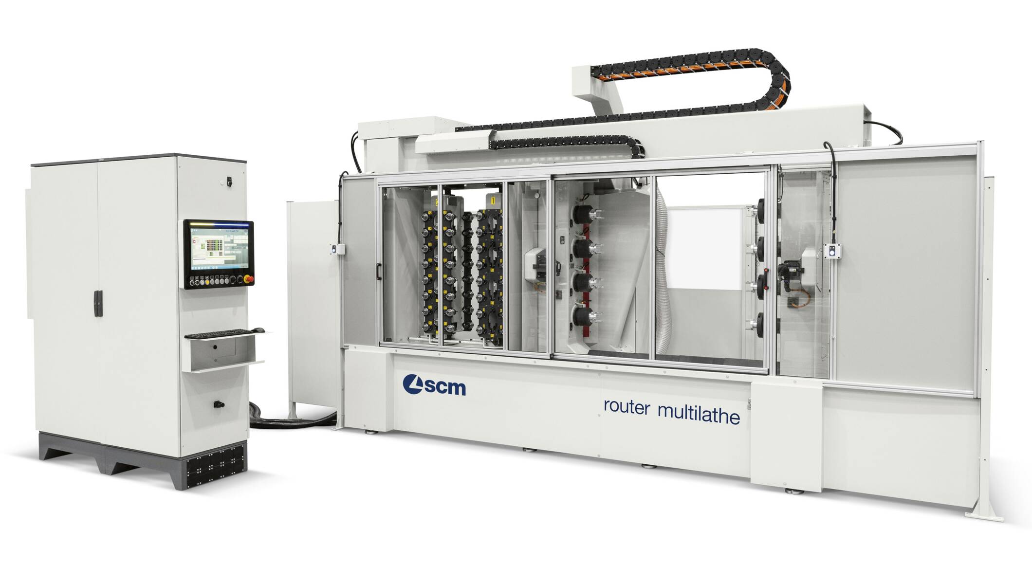 Machinefoto router multilathe